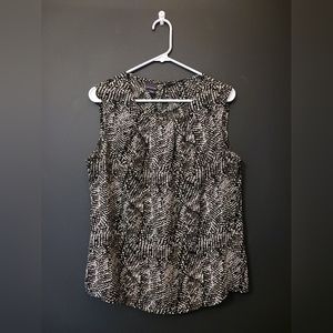 COVINGTON LARGE BLACK AND WHITE WOMENS SHIRT